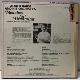 Alfred Hause and His Orchestra In Melodies of Dreaming Record Album