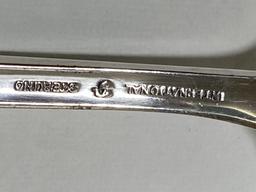 67 Pc Sterling Silver Flatware Set by International Silver (Courtship) Pattern in Wooden Case