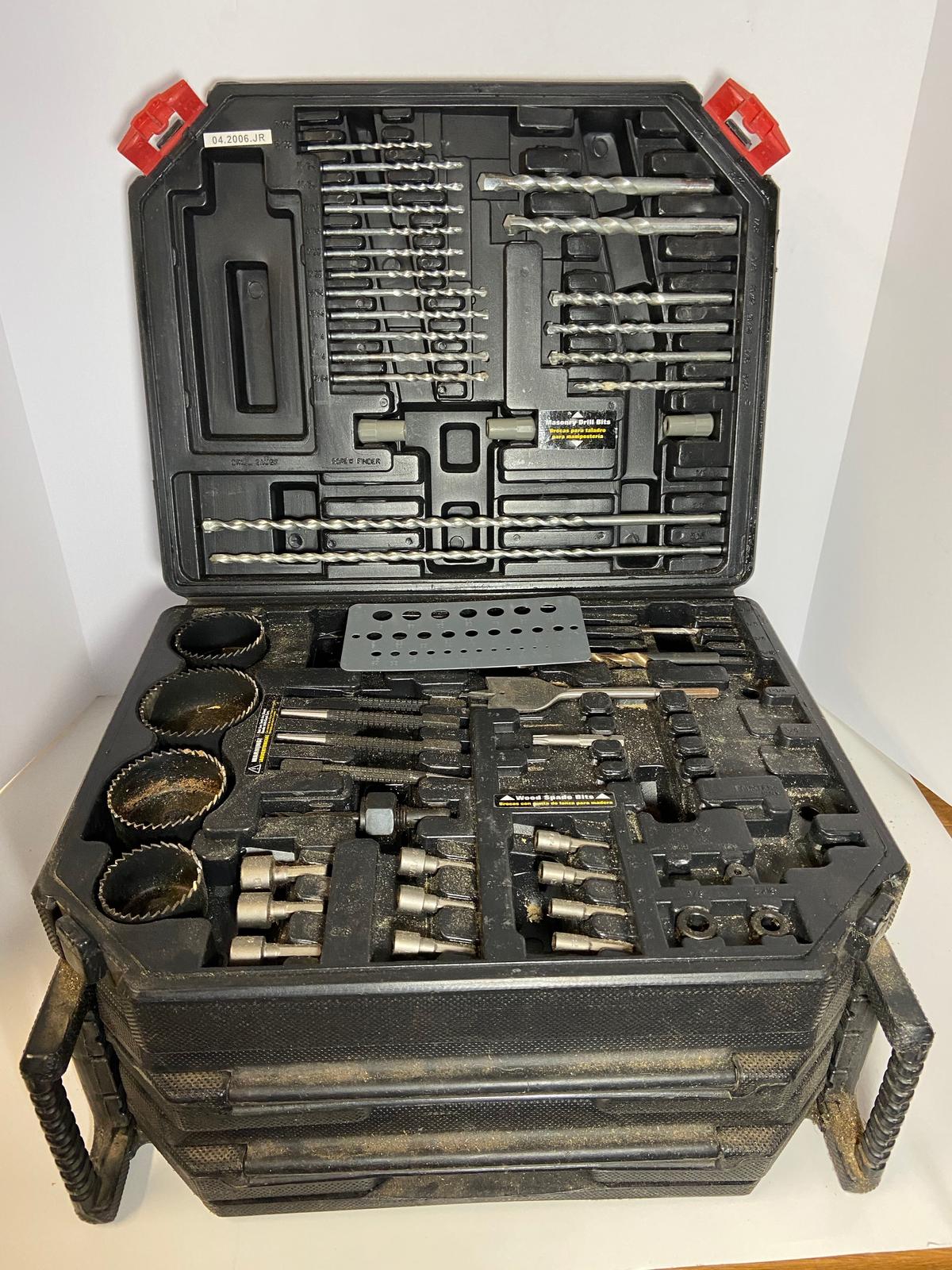 Task Force 3-Tier Drill Bit Case