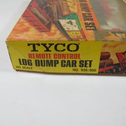 Log Dump Remote Control Train Car Set by TYCO Detailed HO Scale