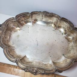 Vintage Silver Serving Dish