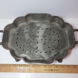 Vintage Silver Serving Dish