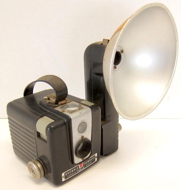 Kodak Brownie Hawkeye Camera with Flash