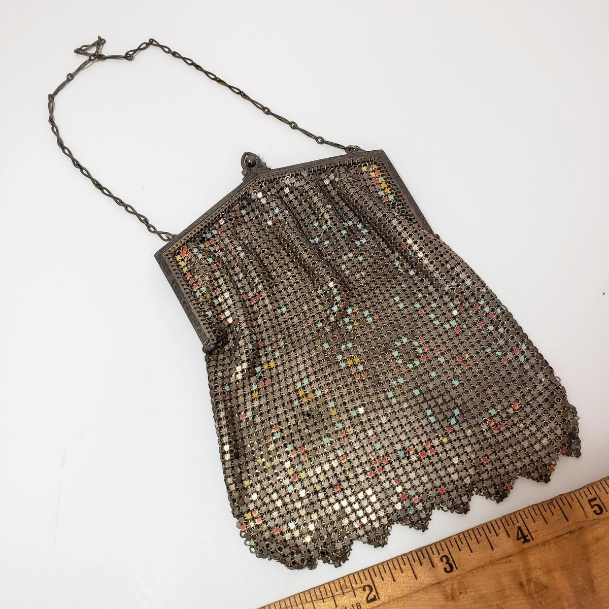 Antique Metal Mesh Purse