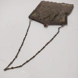 Antique Metal Mesh Purse