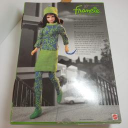 Vintage Barbie Francie 30th Anniversary Limited Edition 1966 Reproduction Doll