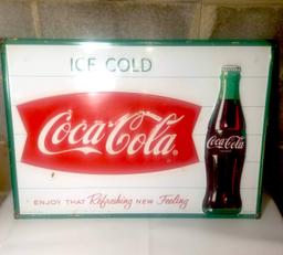 Coca Cola Metal Sign