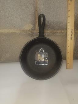 Cast Iron Skillet Clock- Bicentennial Face Plate