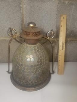 Mosaic Lamp with Handle