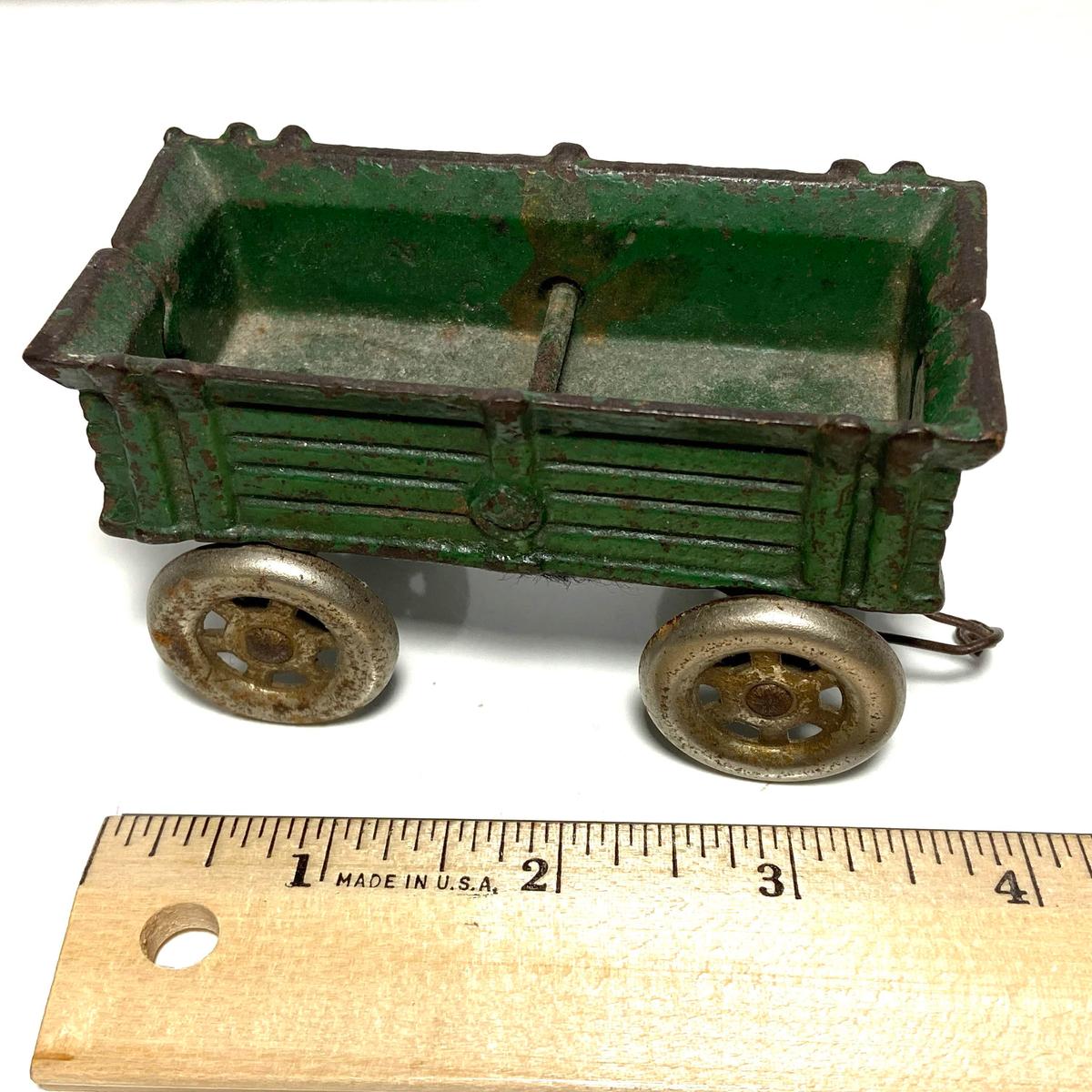 Vintage Cast Iron Wagon