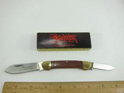 Tomahawk 2 Blade Pocket Knife 4" Closed - XL 153 - Spear & Pen Blades