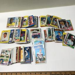 Large Lot of 1980's Baseball Cards