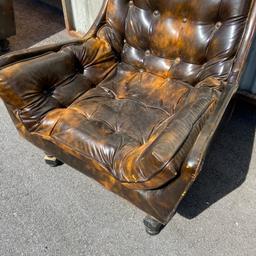 Mid-Century Modern Vinyl Chair