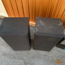 Pair of Acoustic Response Audio/Video Monitor Series 707 Speakers