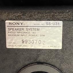 Sony Stereo Cabinet with 4 Speakers