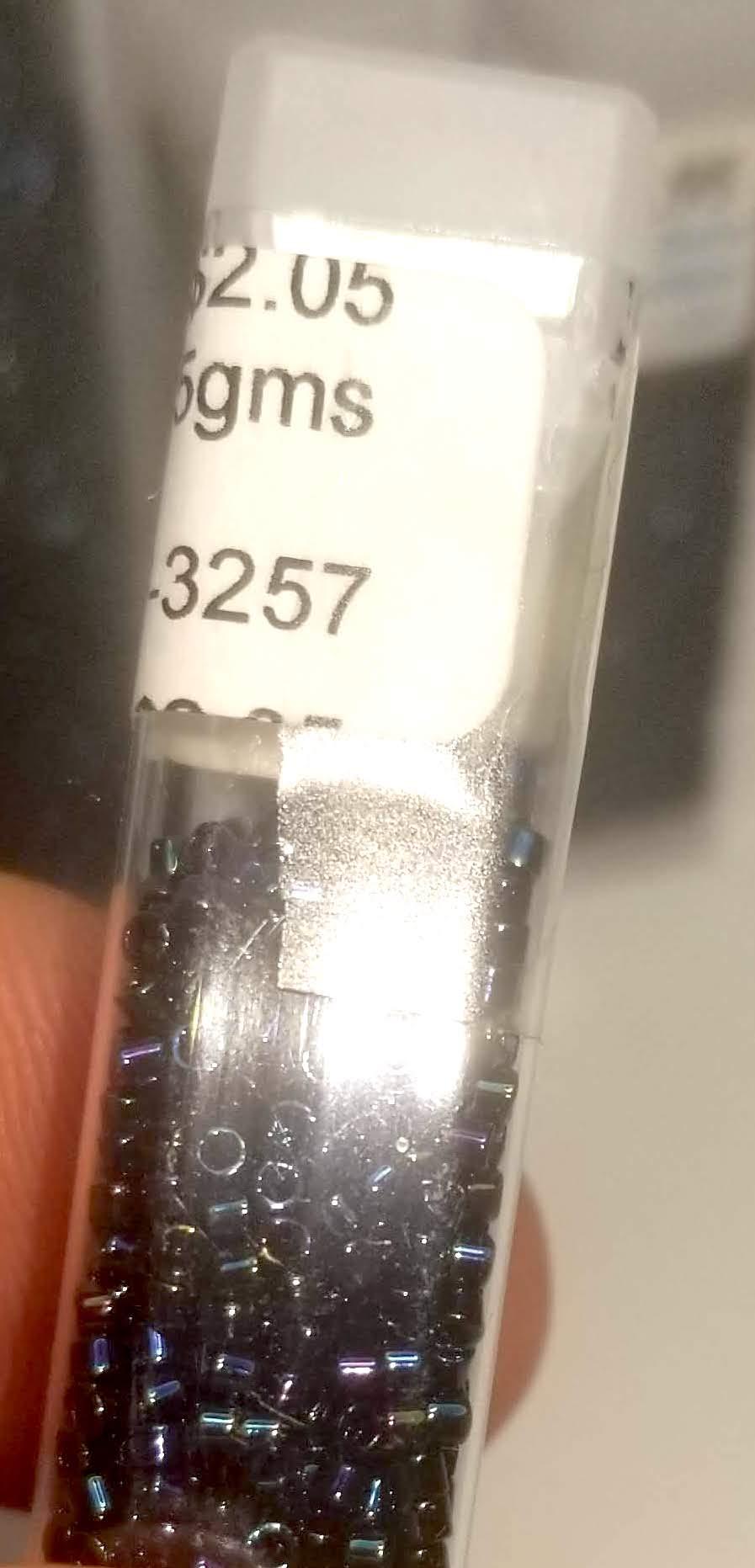 DB-2 Delica 11 Cyl - 7 Vials of Metallic Dark Blue Iris Beads