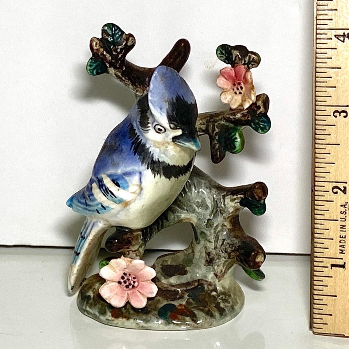 Vintage Porcelain Bird Figurine Made in Japan