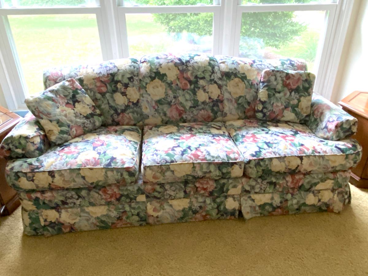 Floral Sofa by Southern Manor Furniture Corp.