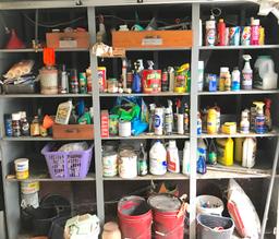 Huge Assortment of Chemicals, Cleaners & Oils
