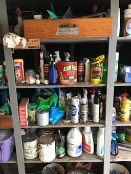 Huge Assortment of Chemicals, Cleaners & Oils