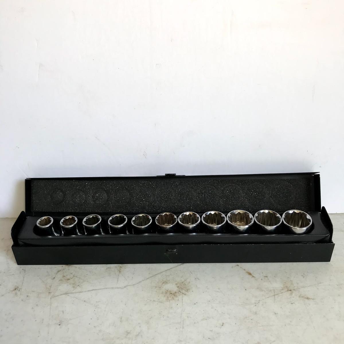 Pittsburgh Metric Socket Set -10mm-20mm