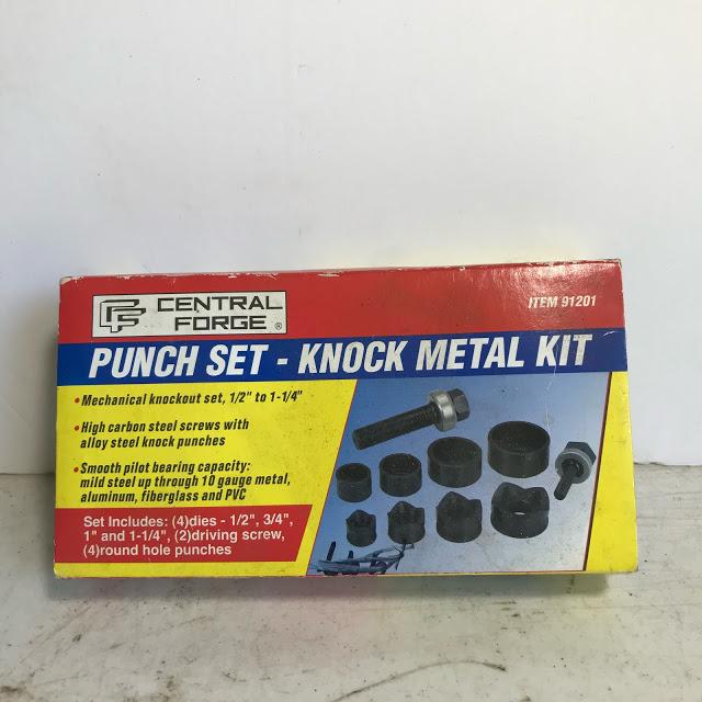 Central Forge Punch Set - Knock Metal Kit