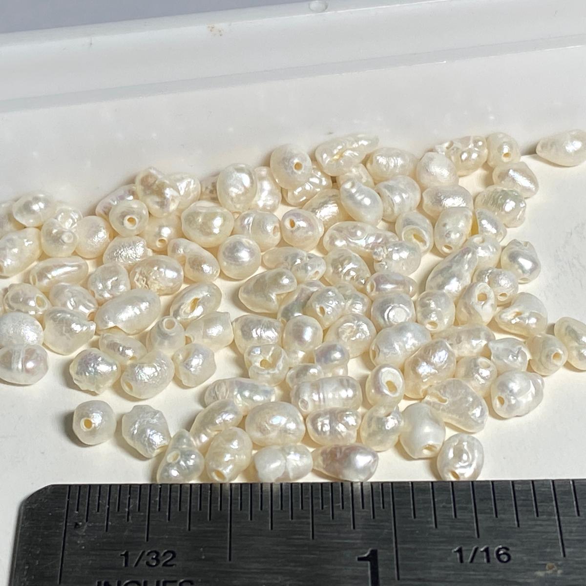 Natural Pearl Baroque Beads