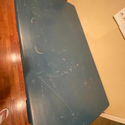 Vintage Wooden Painted Teacher’s Desk