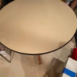 Round Wooden Dining Table