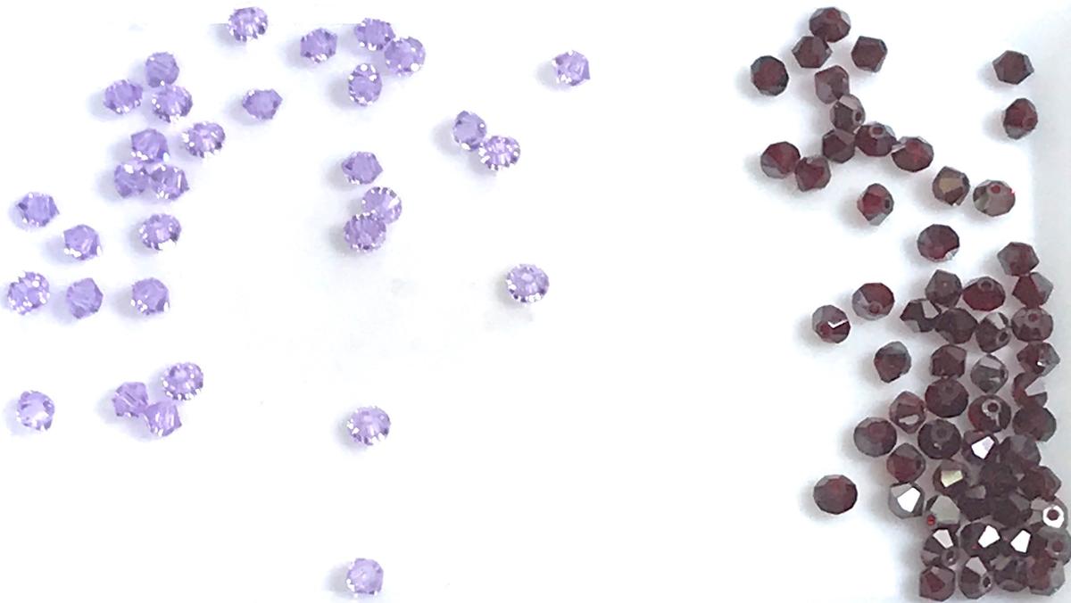 Lot of 3mm Swarovski Crystal Beads 