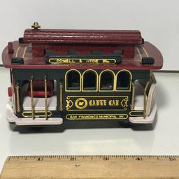 Powell and Hyde Cable Car Music Box