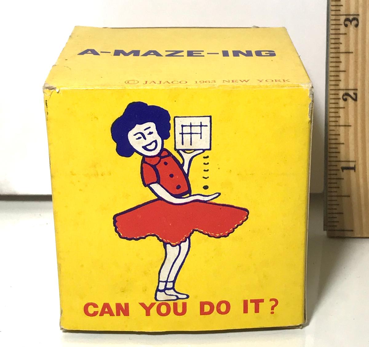 A-Maze-Ing 1963 Puzzle Box