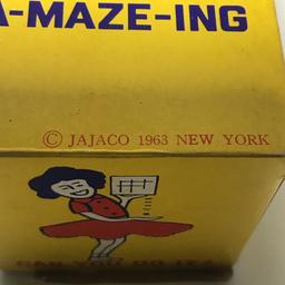 A-Maze-Ing 1963 Puzzle Box