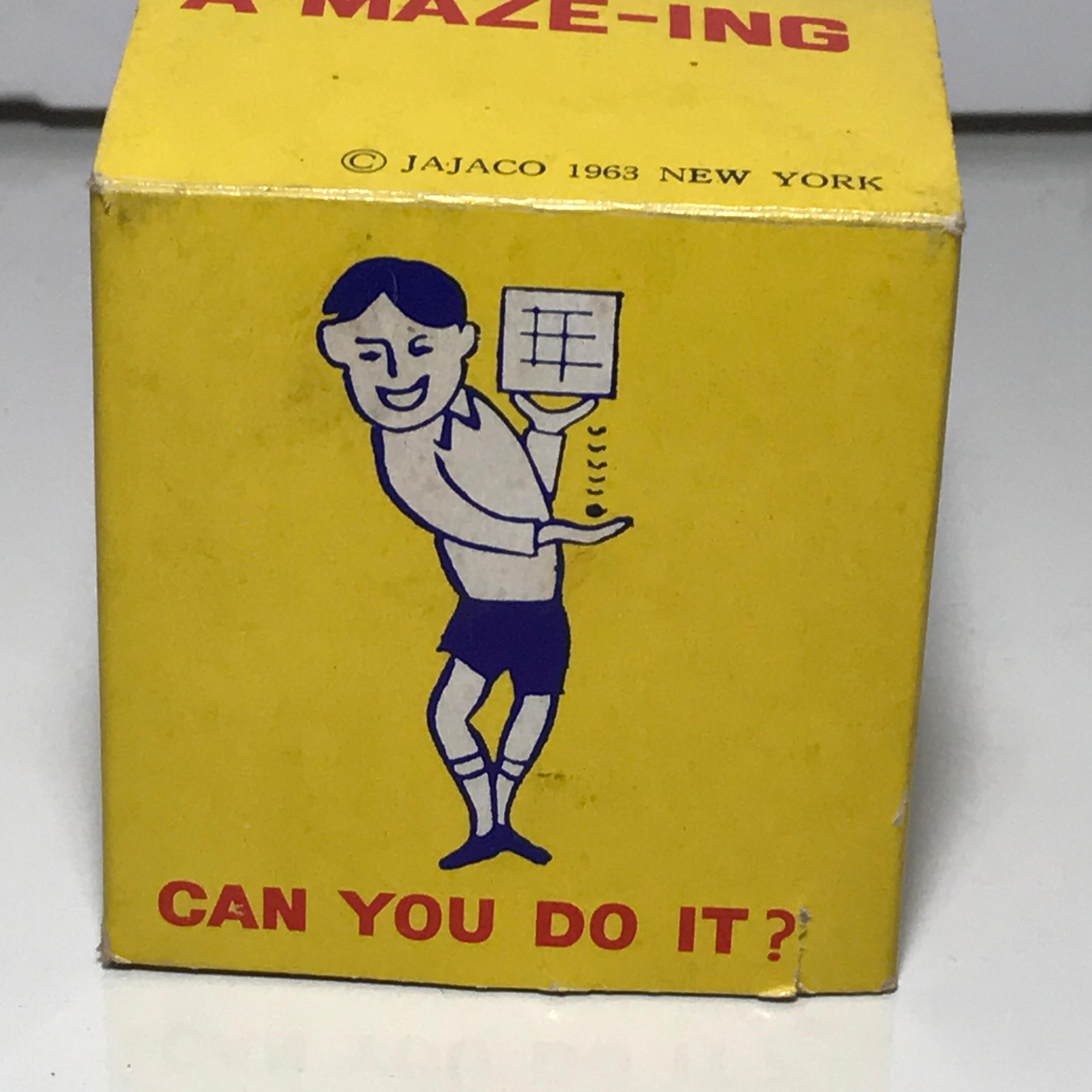 A-Maze-Ing 1963 Puzzle Box