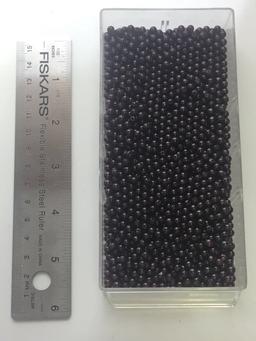 Large Lot of 4mm Garnet Round Beads