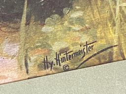 Hy. Hintermeister Framed & Matted Pheasant Print