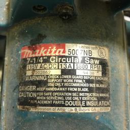 Makita 7-1/4" Circular Saw