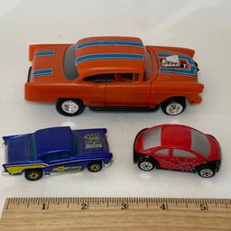 1976 Hot Wheels Chevy, 1998 VW Bug & Plastic Chevy Model Car