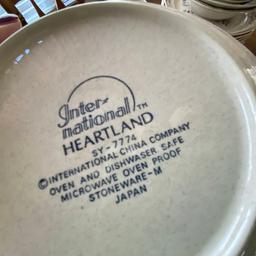 71 pc Heartland International Stoneware Set made in Japan