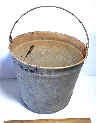 Galvanized Metal Pail