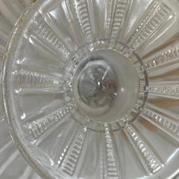 Pretty Glass Pedestal Dish