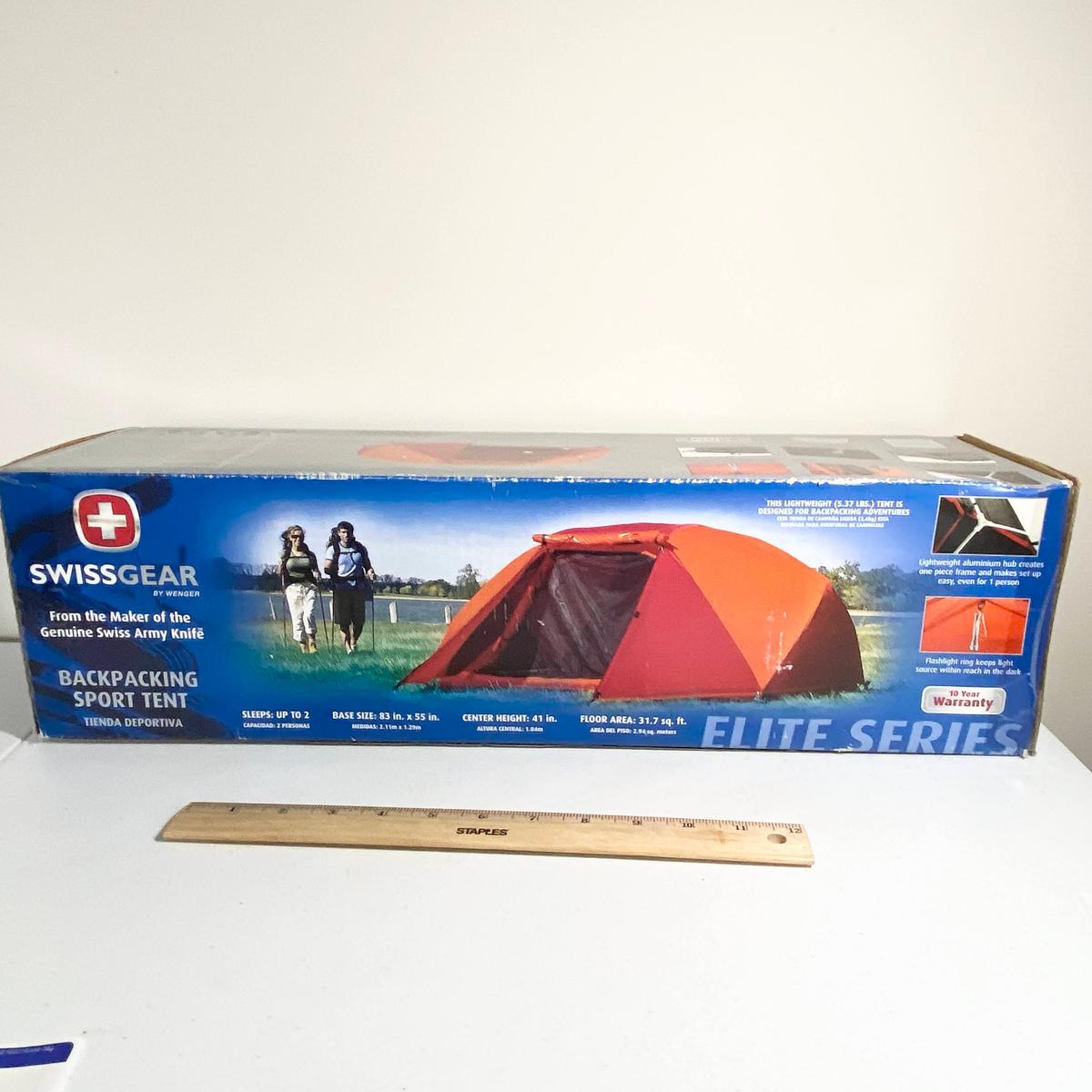 Backpacking Sport Tent by Swissgear in Box