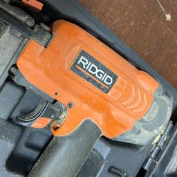 Ridgid Brad Nailer in Case