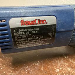 Freud 4” Joiner Machine Model JS 100 A