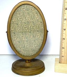 Antique Oval Photo Frame Stand