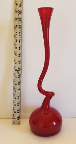 Normann Copenhagen Ruby Red Swing Vase