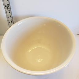 Gibson Blue Stripe Stoneware Mixing Bowl