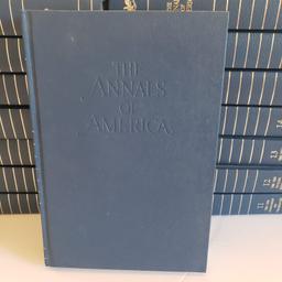 The Annals of America, 19 Volumes 