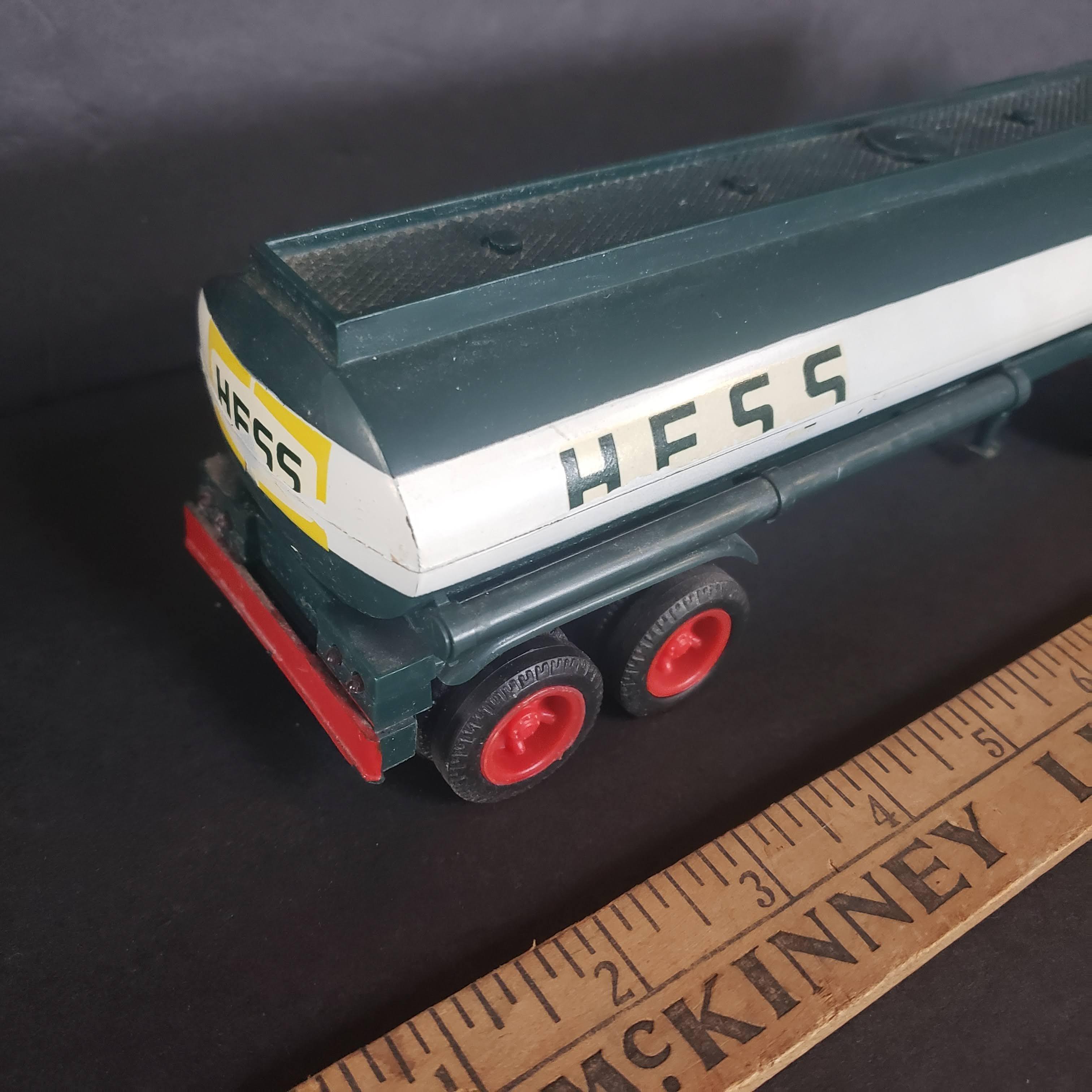Vintage Marx Hess Fuel Tanker Toy Truck, Made in Hong Kong