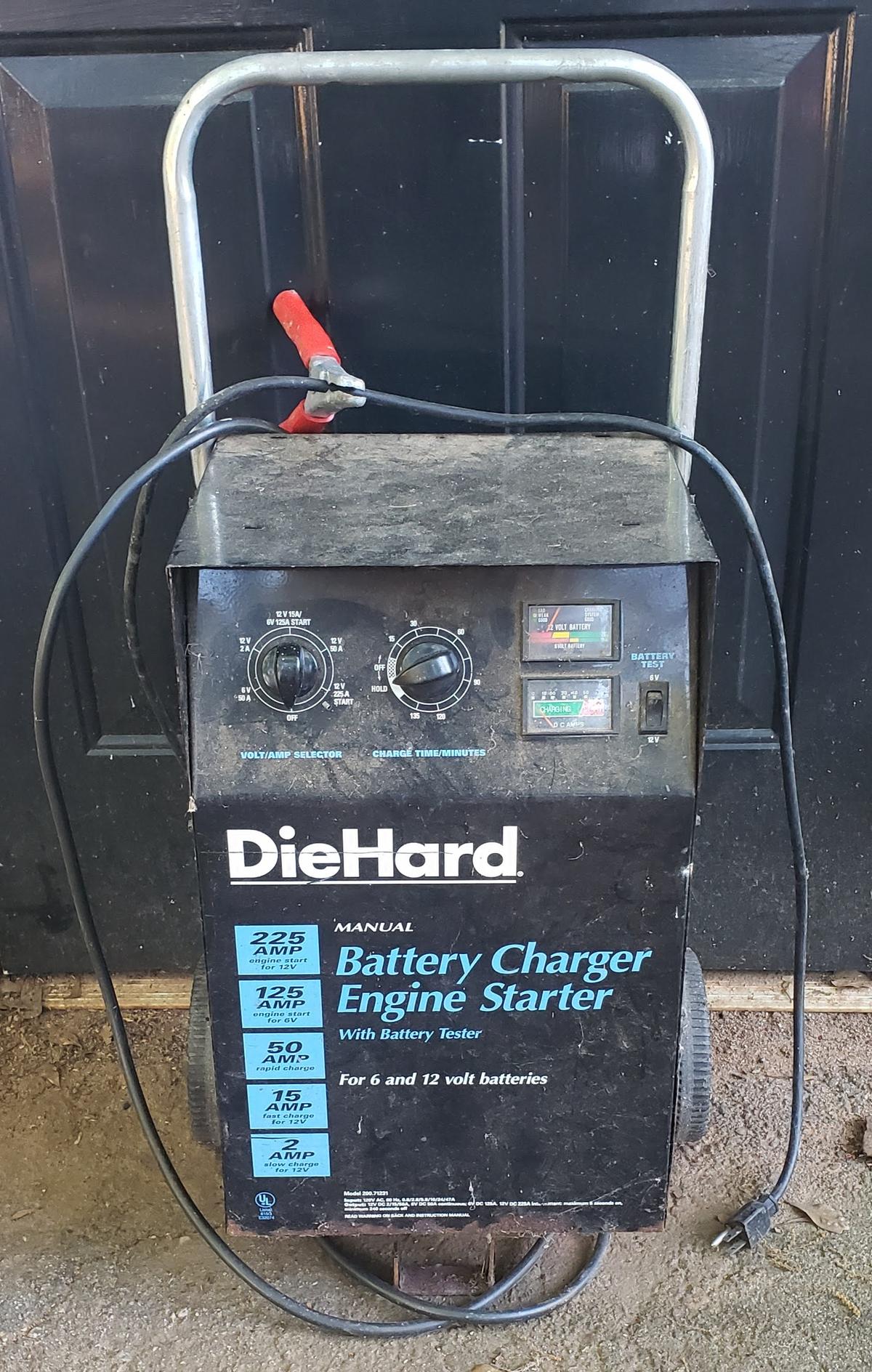 DieHard Battery Starter Engine Charger